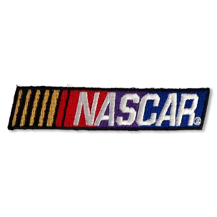 【メール便発送】PATCH アイロンワッペン NASCAR 幅10×縦2cm アイロン ファッション小物 パッチ 飾り ワッペン アメリカン雑貨貼るだけで、瞬間アメリカン。刺繍で魅せる、大人のカスタムワッペン