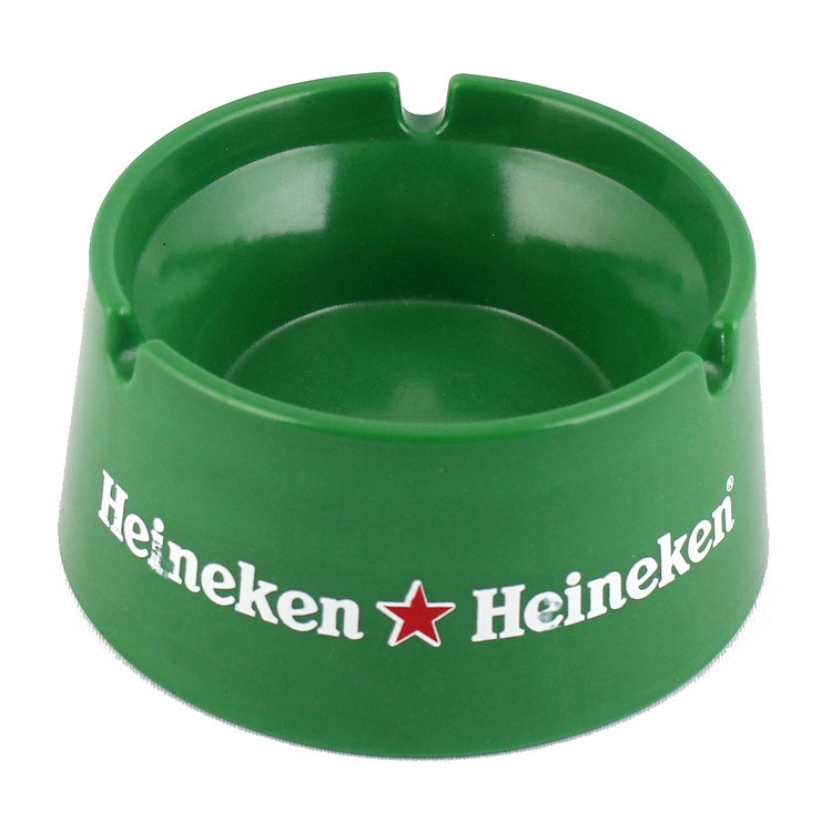 卓上灰皿 メラミン灰皿 ハイネケン Heineken ノベルティ BAR 喫煙具 アメリカ雑貨 アメリカン雑貨　