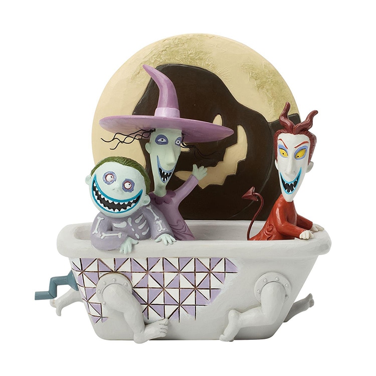 トラディション　エネスコ　ナイトメアビフォアクリスマス　ロック　ショック　バレル フィギュア ロック＆ショック＆バレル イン タブ 約15cm ナイトメア