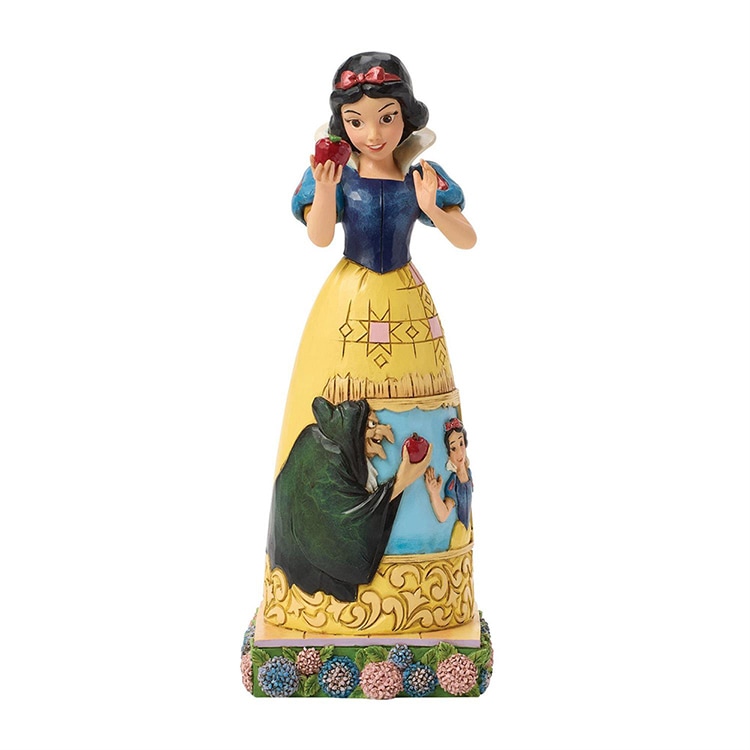フィギュア 置物  白雪姫 アップル ウィズ シーン 約19.7cm enesco Disney Traditions スタチュー レジン製 キャラクター 人形【メーカー直送】【同梱不可】【あす楽不可】【代引き不可】