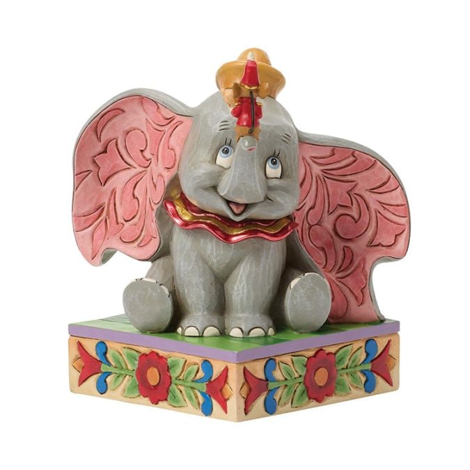 フィギュア 置物 ダンボ＆ティモシー 約15.2cm enesco Disney Traditions スタチュー レジン製 キャラクター 人形【メーカー直送】【同梱不可】【あす楽不可】【代引き不可】