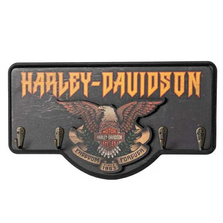 壁掛け ラック HARLEY-DAVIDSON ハーレーダビッドソン ハードロック イーグル キーラック HDL-15331 アメリカ雑貨 アメリカン雑貨ハーレ HD かっこいい おしゃれ プレゼント ギフト