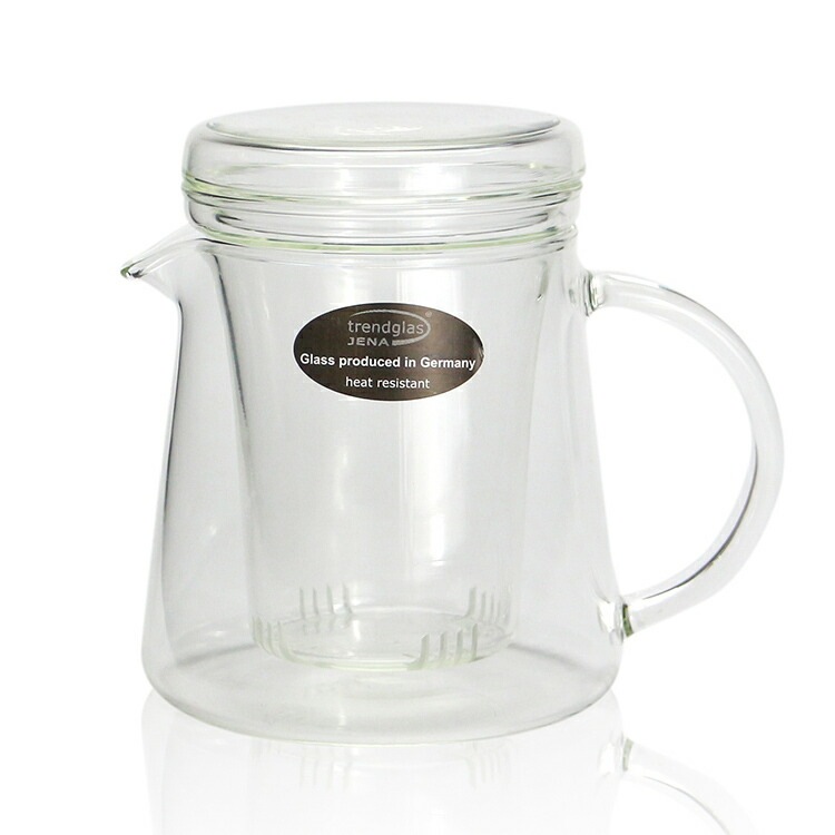 ポット Trendglas-Jena Glass Glass Tea Pot トレンドグラスイエナ グラス ティーポット 400ml ガラス製 茶こし 茶漉し ガラスポット おしゃれ キッチン雑貨 ドイツ