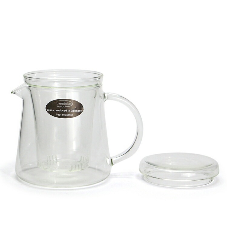 ポット Trendglas-Jena Glass Glass Tea Pot トレンドグラスイエナ グラス ティーポット 400ml ガラス製 茶こし 茶漉し ガラスポット おしゃれ キッチン雑貨 ドイツ