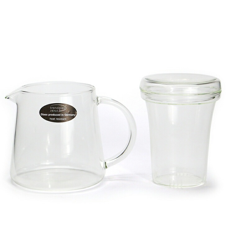 ポット Trendglas-Jena Glass Glass Tea Pot トレンドグラスイエナ グラス ティーポット 400ml ガラス製 茶こし 茶漉し ガラスポット おしゃれ キッチン雑貨 ドイツ