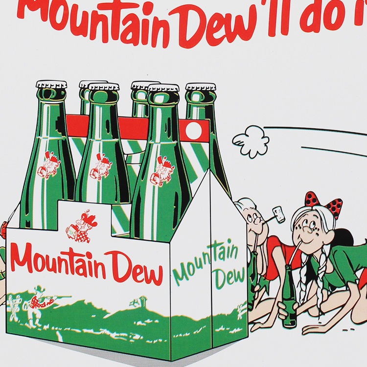 メタルサイン Mountain Dew'll do it fer yew! マウンテンデュー MD-08