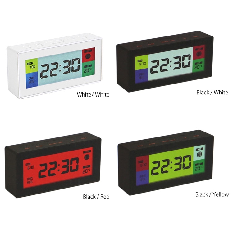 アラームクロック デジタル時計 ロボット アラーム クロック レトロ