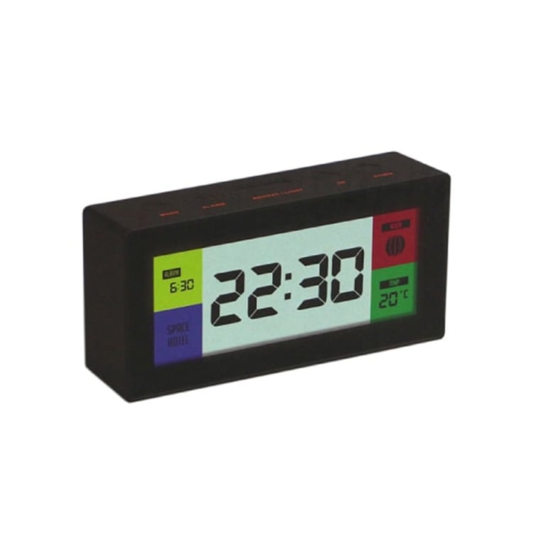 アラームクロック デジタル時計 ロボット アラーム クロック レトロ