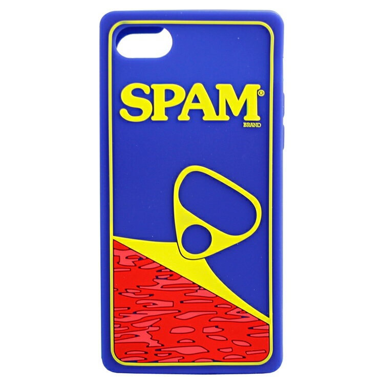 【SALE！】iPhone7/iPhone8用 スマホケース SPAM スパム シリコンケース 携帯ケース iPhoneケース ランチョンミート メリカン雑貨 アメリカ雑貨