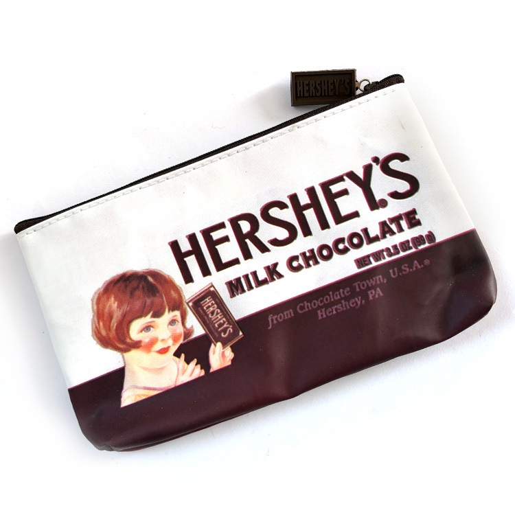 【メール便発送】ポーチ HERSHEY'S ハーシーズ 化粧ポーチ ペンケース チョコ アメリカン雑貨1点物のコレクティブルアイテム 