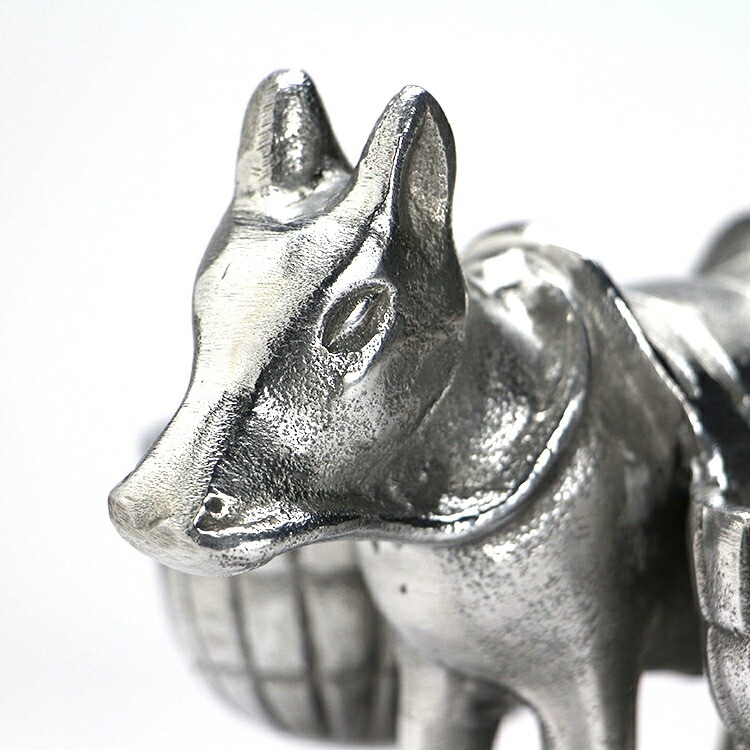 Donkey And Backet Silver ドンキーアンドバスケット シルバー W15×D15×H12.5cm アルミニウム製 HERE by DETAIL
