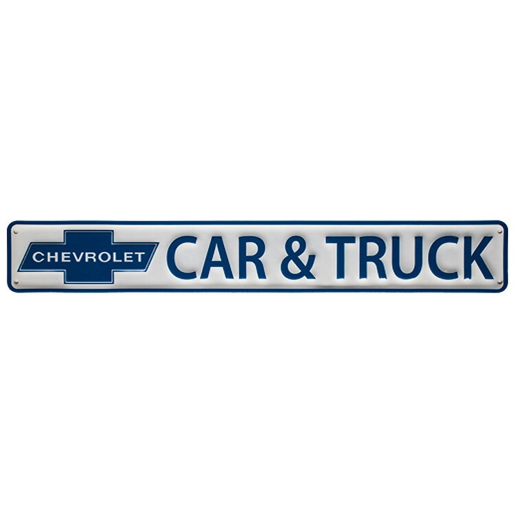 看板 エンボス メタルサイン CHEVROLET シボレー カー＆トラック