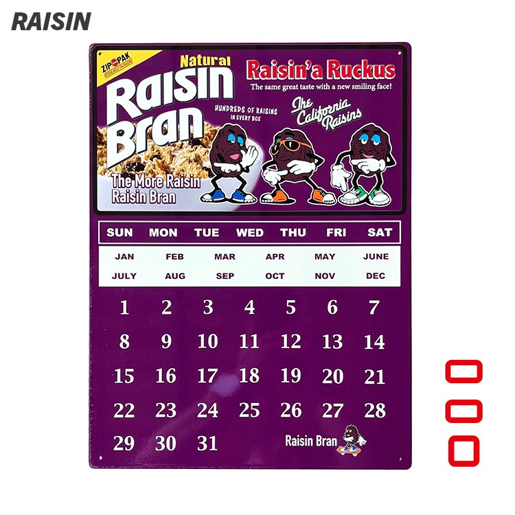 万年カレンダー メタルパーペチュアルカレンダー 幅30×高さ40cm