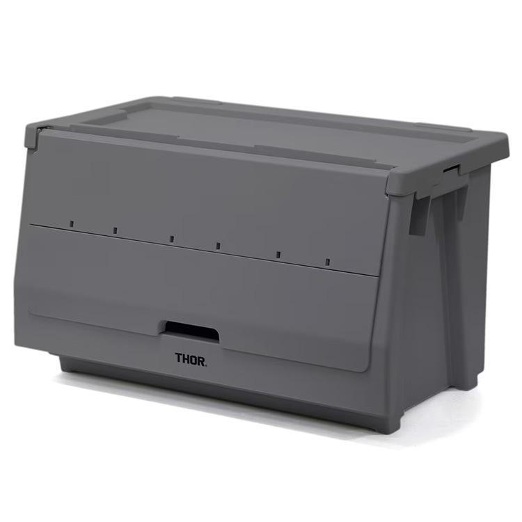 THOR スタッキングシェルフ コンテナー リッド＆ドア セット 50L  収納 整理 蓋付き 積み重ね可能 かっこいい おしゃれ アメリカン雑貨【メーカー直送】【同梱不可】【あす楽不可】【代引き不可】