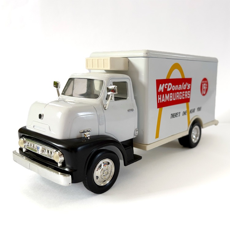 【訳あり】ヴィンテージコレクション ヴィンテージ マクドナルド '53 Ford デリバリーバン ダイキャスト メタルカー アメリカン雑貨