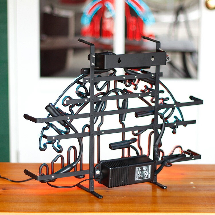 OpenBlueNEON-1040【アメリカン雑貨】ネオン サイン【Clear Open