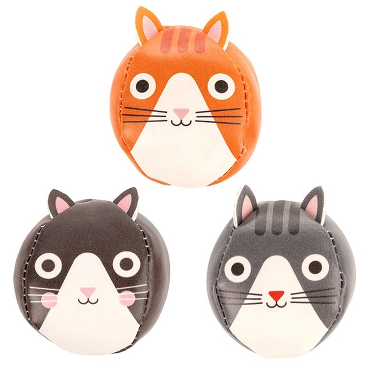 ジャグリングボール キッカーランド キドキ スリー キャット 直径6cm