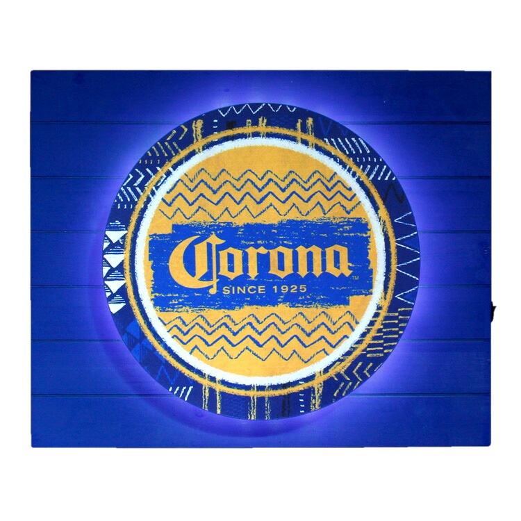 看板 照明 LED バックライト ヴィンテージサイン CORONA コロナ 縦37.5 