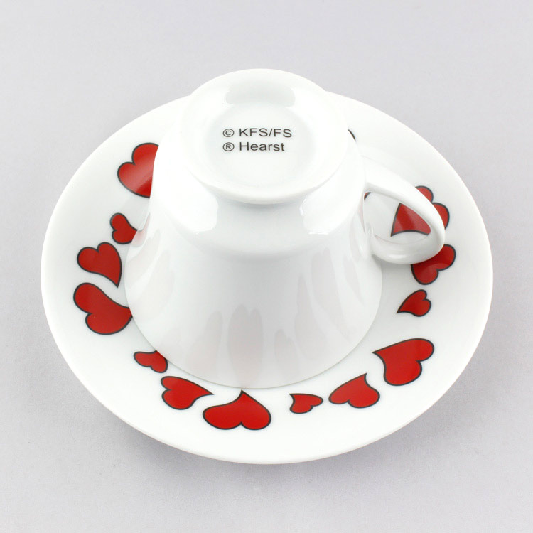 カップ＆ソーサー ベティ・ブープ 90周年記念 脚つきカップ BT-C&S-001 BETTY BOOP アニバーサリー 陶器 日本製 アメリカン雑貨