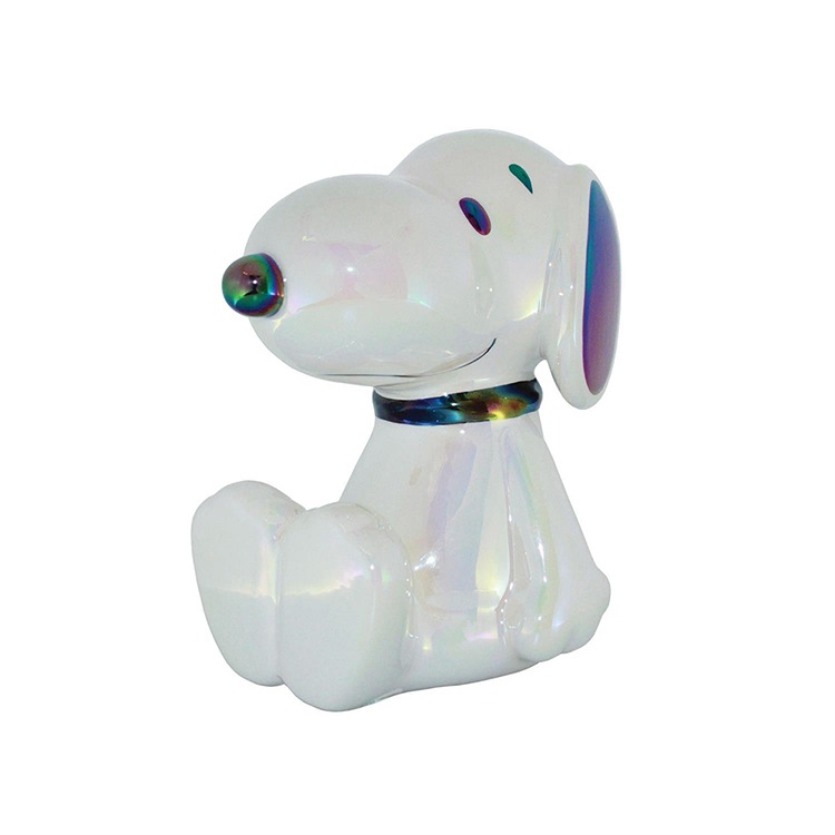 貯金箱 スヌーピー セラミックバンクドロマイト製 キャラクター 置物 フィギュア オブジェ インテリア小物 enesco Peanuts ピーナッツ【メーカー直送】【同梱不可】【あす楽不可】【代引き不可】