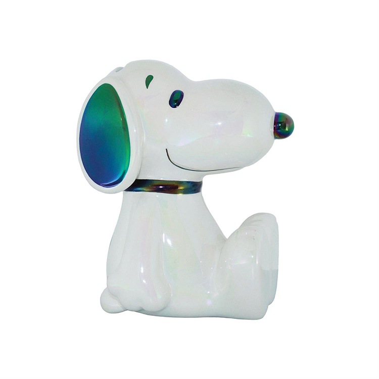 貯金箱 スヌーピー セラミックバンクドロマイト製 キャラクター 置物 フィギュア オブジェ インテリア小物 enesco Peanuts ピーナッツ【メーカー直送】【同梱不可】【あす楽不可】【代引き不可】