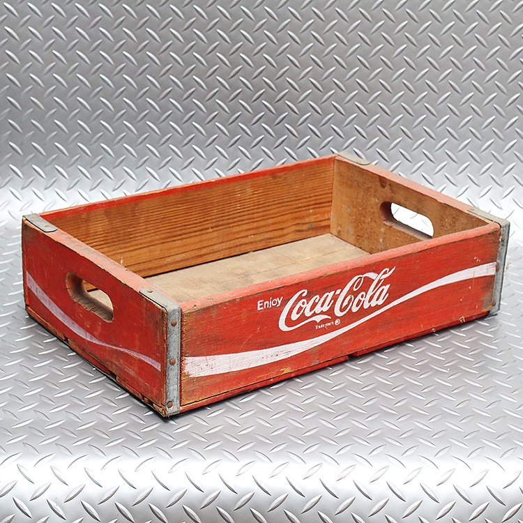 ヴィンテージ木箱 コカ・コーラ 1982年当時物 COCA-COLA ウッド