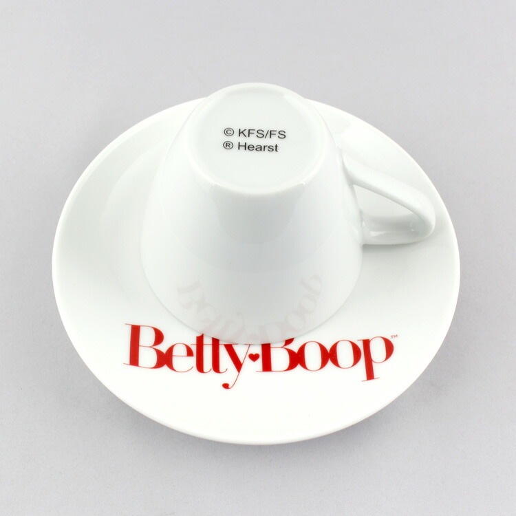 カップ＆ソーサー ベティ・ブープ 90周年記念 ティーカップ BT-C&S-003 BETTY BOOP アニバーサリー 陶器 日本製 アメリカン雑貨