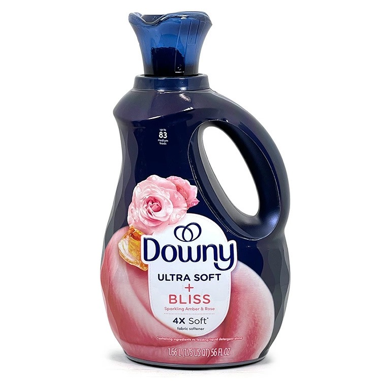 液体 柔軟剤 ダウニー ウルトラソフト 1.66L 56oz 83回分 BLISS CALM BALANCE 柔軟剤 Downy 日用品 アメリカ製 アメリカン雑貨香りと柔らかさ続く贅沢ケア。