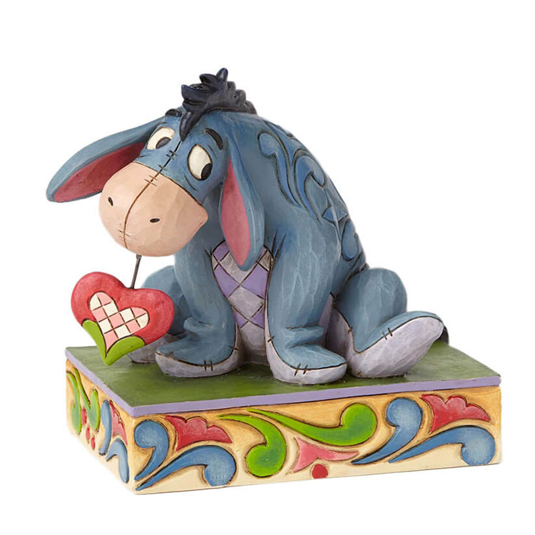 フィギュア ディズニー イーヨー ハート 9cm enesco Disney Traditions レジン製【メーカー直送】【同梱不可】【あす楽不可】【代引き不可】