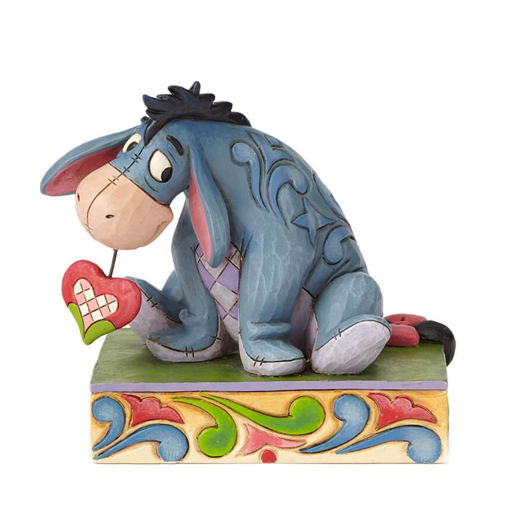 フィギュア ディズニー イーヨー ハート 9cm enesco Disney Traditions レジン製【メーカー直送】【同梱不可】【あす楽不可】【代引き不可】