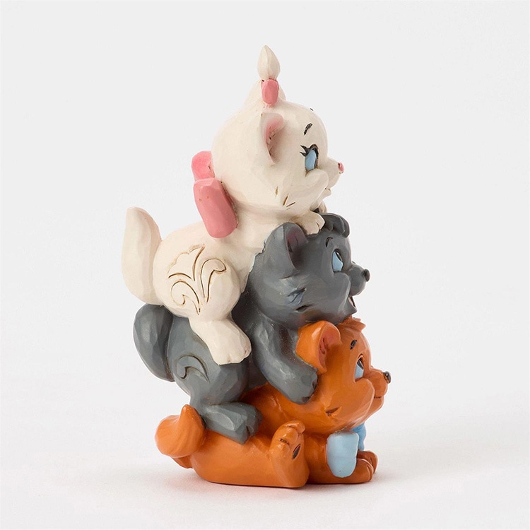 フィギュア おしゃれキャット スタックド ミニ 約9.5cm enesco Disney