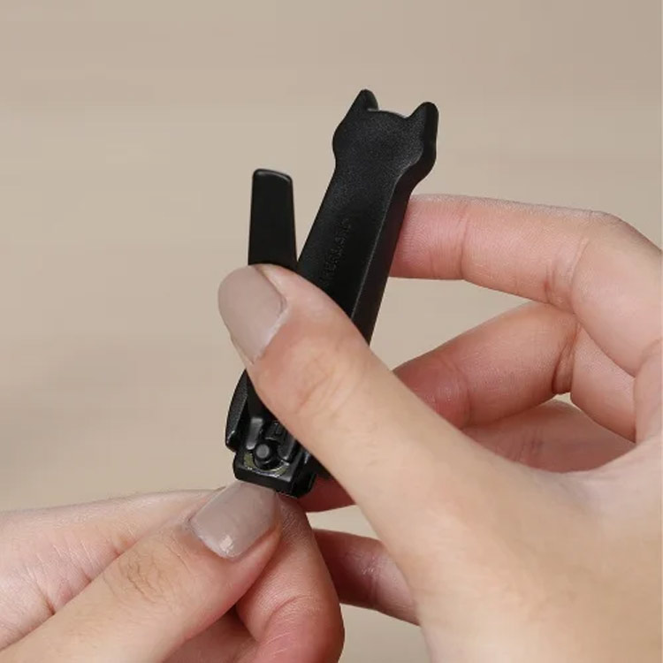 【メール便発送】KIKKERLAND キッカーランド パーフェクトペアネイルクリッパー ネコの爪切り 爪ヤスリ 2個入り 2サイズ 可愛い猫モチーフの爪切り2個セット。