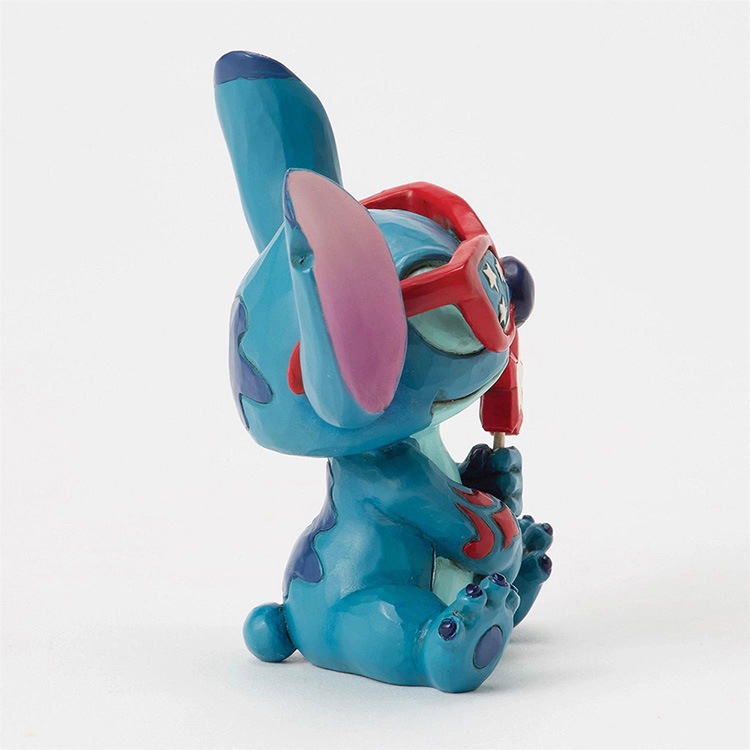 フィギュア スティッチ パトリオティック ミニ 約8.8cm enesco Disney Traditions 星条旗 アメリカ ポリレジン製 人形 置物 アメリカン雑貨【メーカー直送】【同梱不可】【あす楽不可】【代引き不可】