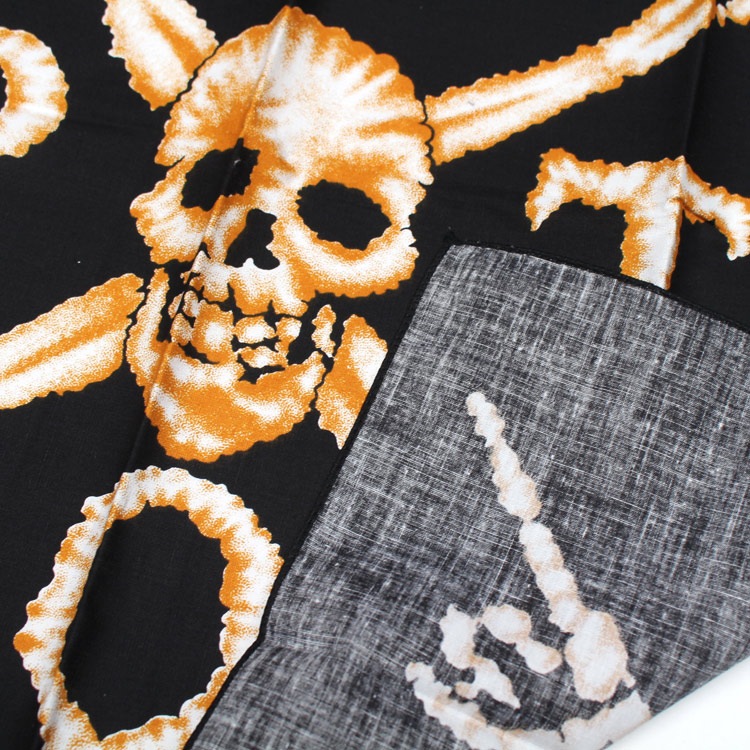 【メール便発送】バンダナ ドクロ 大判 ロックバンダナ ANTHRAX アンスラックス 50×50cm ヘヴィメタル バンド柄 ハンカチ ヘビメタ ロック 骸骨 かっこいいおしゃれ ロックなバンド柄 メンズ 男 スカーフ タオル 布 ターバン ヘアーターバン プレゼント 黒 ブラック