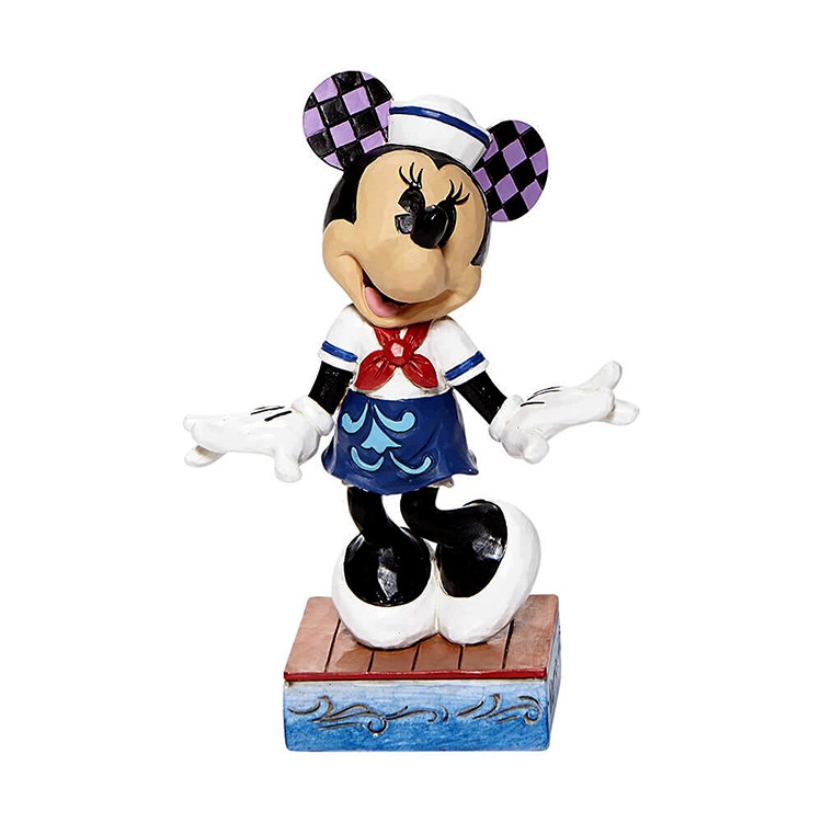 ディズニー フィギュア ミニー セーラースタイル 高さ12.7cm ミッキーマウス Mickey Mouse JIM SHORE enesco Disney Traditions【メーカー直送】【同梱不可】【あす楽不可】【代引き不可】