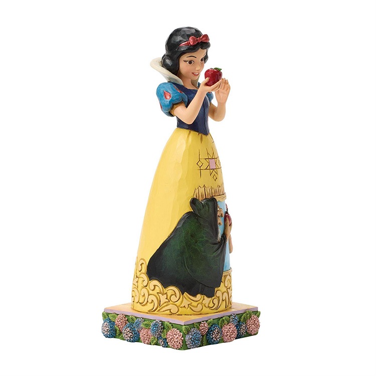 フィギュア 置物  白雪姫 アップル ウィズ シーン 約19.7cm enesco Disney Traditions スタチュー レジン製 キャラクター 人形【メーカー直送】【同梱不可】【あす楽不可】【代引き不可】