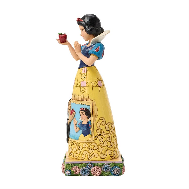 フィギュア 置物  白雪姫 アップル ウィズ シーン 約19.7cm enesco Disney Traditions スタチュー レジン製 キャラクター 人形【メーカー直送】【同梱不可】【あす楽不可】【代引き不可】