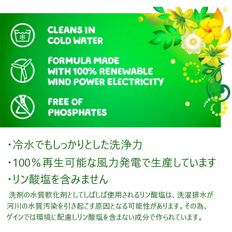 洗濯洗剤 大容量 正規輸入品 ゲイン オリジナル 4.55L 154oz 液体 P&G Gain 洗濯用洗剤 輸入洗剤 アメリカ製 アメリカ雑貨