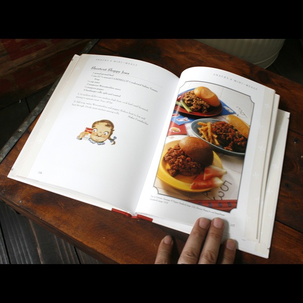 Campbell's Classic Recipes キャンベル クラシック レシピブック ハードカバー仕様 126ページ【キャンベルスープファン必見・１点限り】