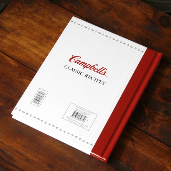 Campbell's Classic Recipes キャンベル クラシック レシピブック ハードカバー仕様 126ページ【キャンベルスープファン必見・１点限り】