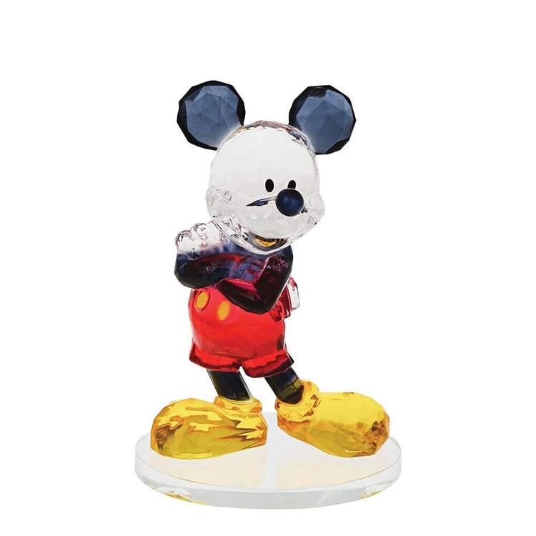 フィギュア ディズニー Facets Disney  ミッキー アクリルフィギュア 9.5cm enesco Facets Disney レジン製【メーカー直送】【同梱不可】【あす楽不可】【代引き不可】