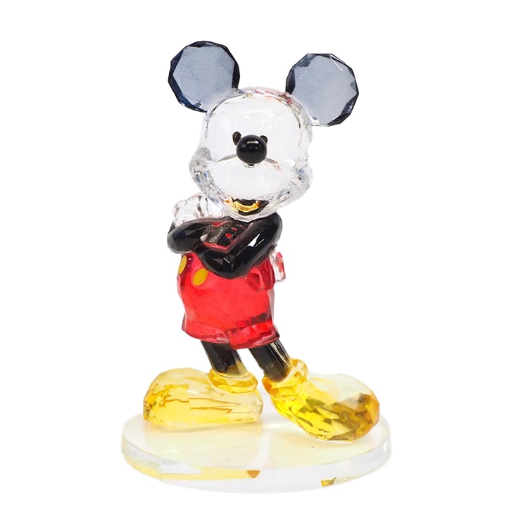 フィギュア ディズニー Facets Disney  ミッキー アクリルフィギュア 9.5cm enesco Facets Disney レジン製【メーカー直送】【同梱不可】【あす楽不可】【代引き不可】