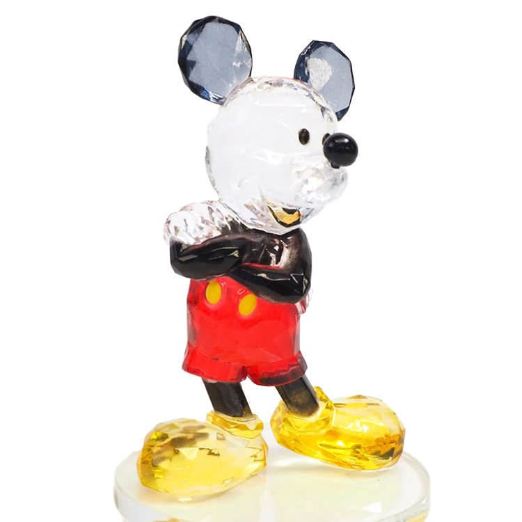 フィギュア ディズニー Facets Disney  ミッキー アクリルフィギュア 9.5cm enesco Facets Disney レジン製【メーカー直送】【同梱不可】【あす楽不可】【代引き不可】