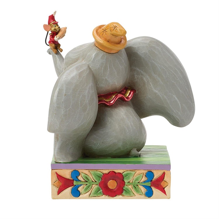 フィギュア 置物 ダンボ＆ティモシー 約15.2cm enesco Disney Traditions スタチュー レジン製 キャラクター 人形【メーカー直送】【同梱不可】【あす楽不可】【代引き不可】