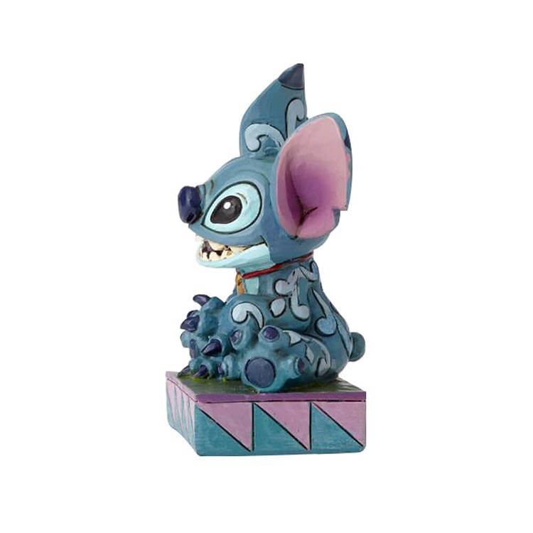ディズニー フィギュア  スティッチ シッティングポーズ 高さ9.5cm JIM SHORE enesco Disney Traditions【メーカー直送】【同梱不可】【あす楽不可】【代引き不可】
