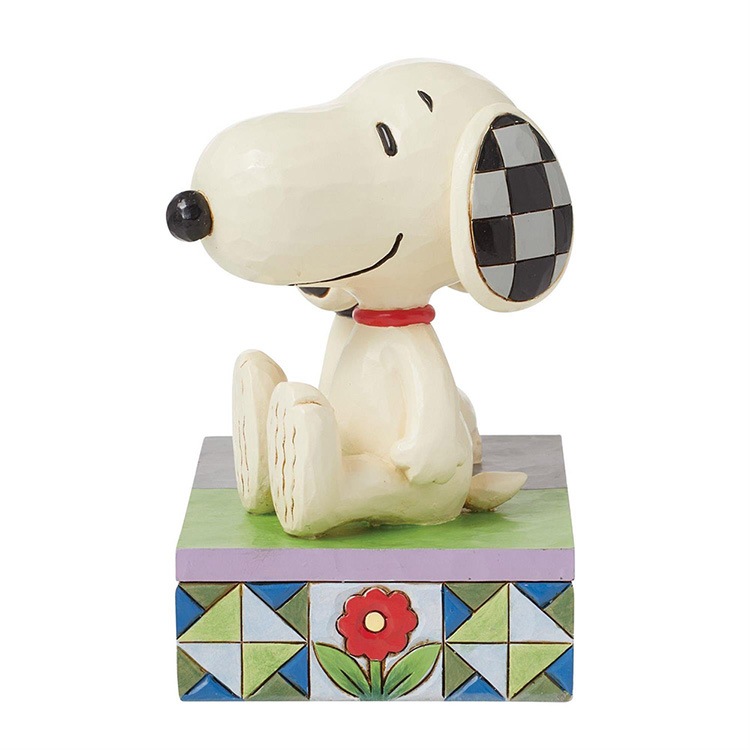 置物 フィギュア SNOOPY 1950s スヌーピー＆トゥデイズ スヌーピー 高さ12.7cm レジン製 スヌーピー インテリア小物  enesco Peanuts JIM SHORE【メーカー直送】【同梱不可】【あす楽不可】【代引き不可】