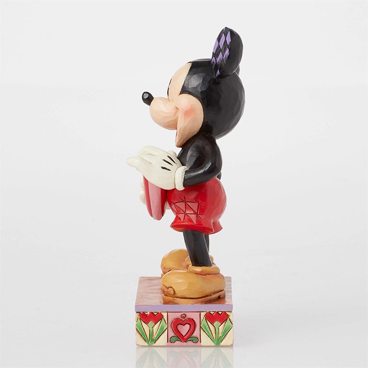 フィギュア ミッキー ハート パーソナライザブル 高さ12.4cm レジン製 人形 キャラクター enesco Disney Traditions【メーカー直送】【同梱不可】【あす楽不可】【代引き不可】