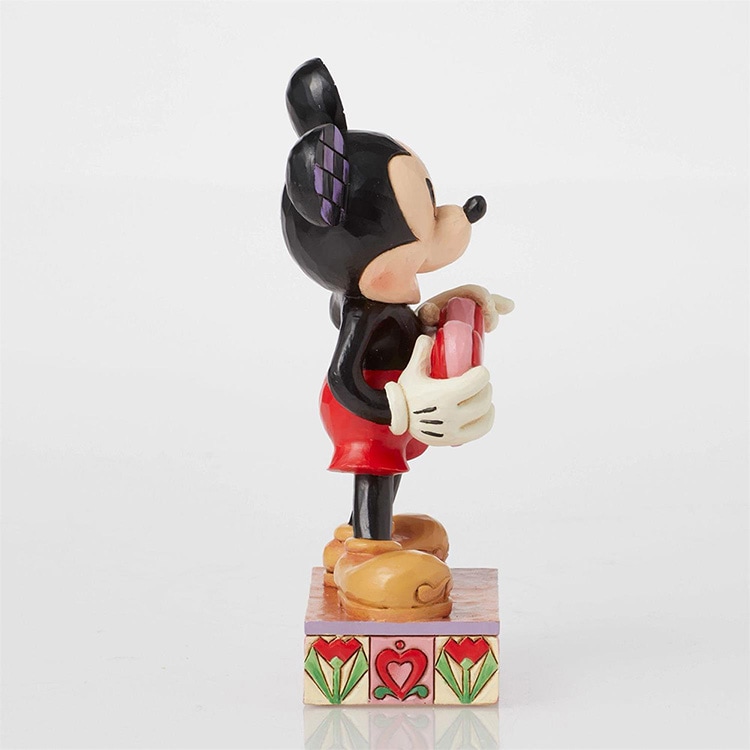 フィギュア ミッキー ハート パーソナライザブル 高さ12.4cm レジン製 人形 キャラクター enesco Disney Traditions【メーカー直送】【同梱不可】【あす楽不可】【代引き不可】