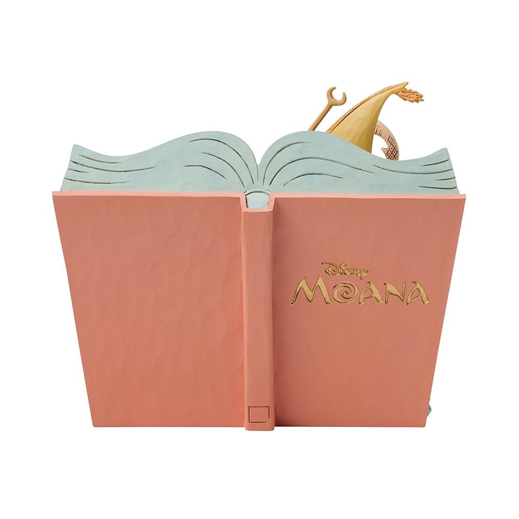 フィギュア 置物  モアナ ストーリーブック 約17.7cm enesco Disney Traditions スタチュー レジン製 キャラクター 人形【メーカー直送】【同梱不可】【あす楽不可】【代引き不可】