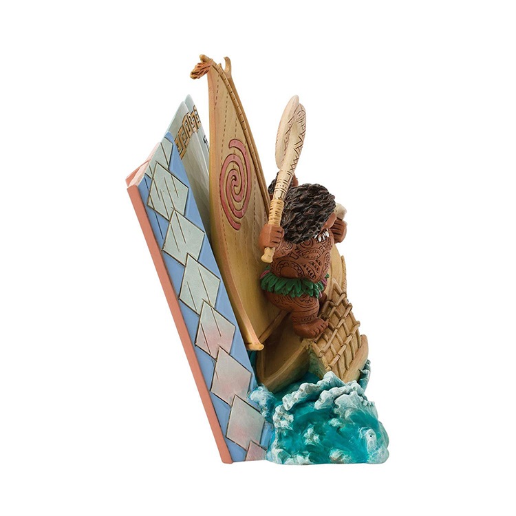 フィギュア 置物  モアナ ストーリーブック 約17.7cm enesco Disney Traditions スタチュー レジン製 キャラクター 人形【メーカー直送】【同梱不可】【あす楽不可】【代引き不可】